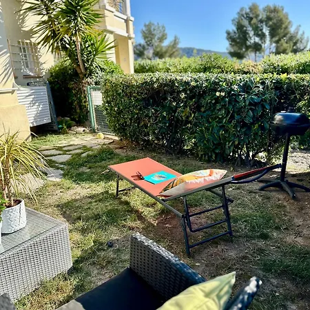 Classe Premium Cap Esterel Fh007 Jardin Privatif Clos Terrasse Vue Piscine Chauffee Climatisation Parking *