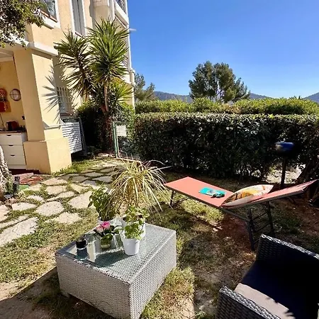 아파트 Classe Premium Cap Esterel Fh007 Jardin Privatif Clos Terrasse Vue Piscine Chauffee Climatisation Parking *